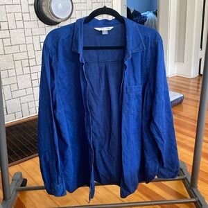 Old Navy denim XL blouse